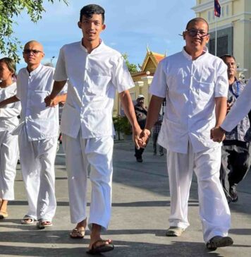 សាលាឧទ្ធរណ៍ភ្នំពេញបដិសេធដោះលែងសកម្មជនមាតាធម្មជាតិ ៥នាក់ឱ្យមានសេរីភាព