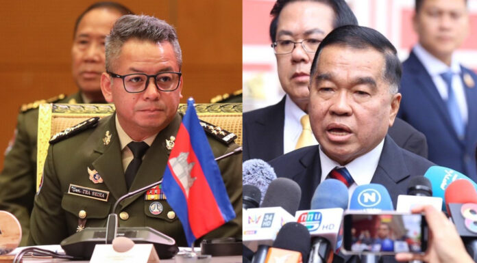 ថៃសម្រេចបញ្ជូនរដ្ឋមន្ត្រីការពារជាតិខ្លួនមកចុះហត្ថលេខាបទឈប់បាញ់ជាមួយកម្ពុជា