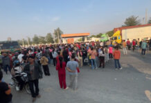 កម្មកររោងចក្រមួយកន្លែងមានកម្មករជាង២ពាន់នាក់ តវ៉ាបិទផ្លូវជាតិលេខ៣ ទាមទារបើកប្រាក់ប្រចាំឆ្នាំ