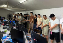 សមត្ថកិច្ចខេត្តព្រះសីហនុឃាត់ខ្លួនជនបរទេសជាង១រយនាក់ពេលចុះបង្ក្រាបឧក្រិដ្ឋកម្មឆបោកឆ្លងដែន