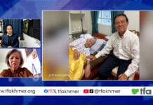 ការលើកលែងទោសឲ្យលោក កឹម សុខា ដើម្បីបន្លំភ្នែកអន្តរជាតិ
