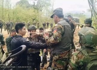 យោធាថៃធ្វើផ្លូវព័ទ្ធយកភ្នំ ៧៤៥ ដែលជាតំបន់យុទ្ធសាស្ត្រនៅតំបន់មុំបីខេត្តព្រះវិហារ