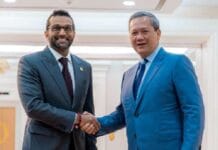 លោក ហ៊ុន ម៉ាណែត និងមេ FBI អាមេរិកពិភាក្សាពង្រឹងកិច្ចសហប្រតិបត្តិការប្រឆាំងអំពើឆបោកអនឡាញ